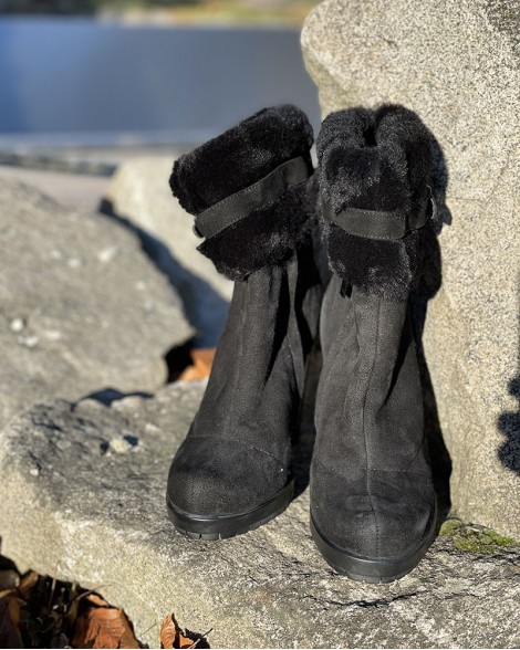 Kozačky dámské Calvin Klein ASTRID SHEARLING